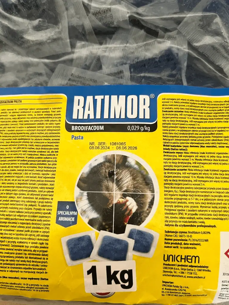 RATIMOR 0.029 BRODIFACOUM PASTA - Imagen 2